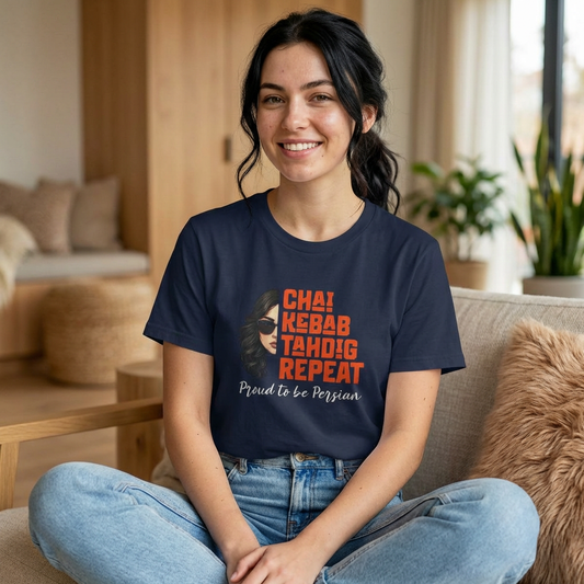 Persian Pride Shirt | Chai Kebab Tahdig Tee | Funny Iranian Heritage Gift