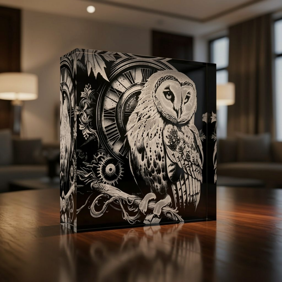 Laser Engraved Photo Gift