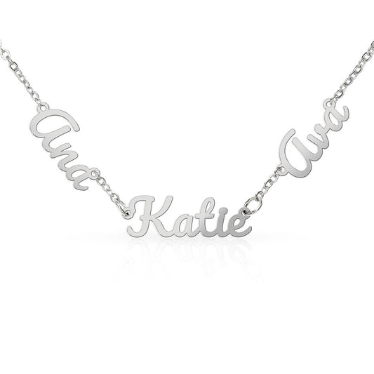 Personalized Multiple Name Necklace
