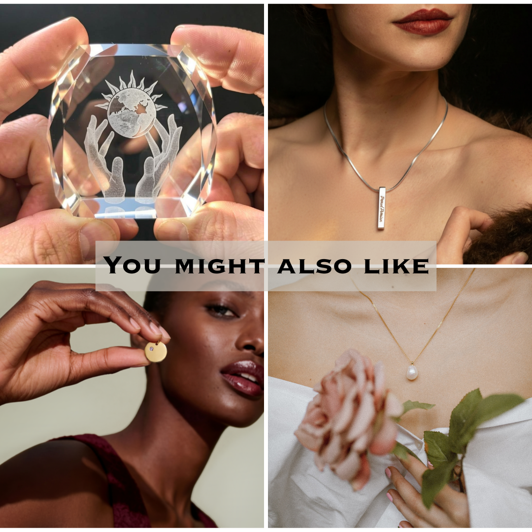 Personalized Laser-Engraved Jewelry | Custom Name, Date & Coordinate Pieces