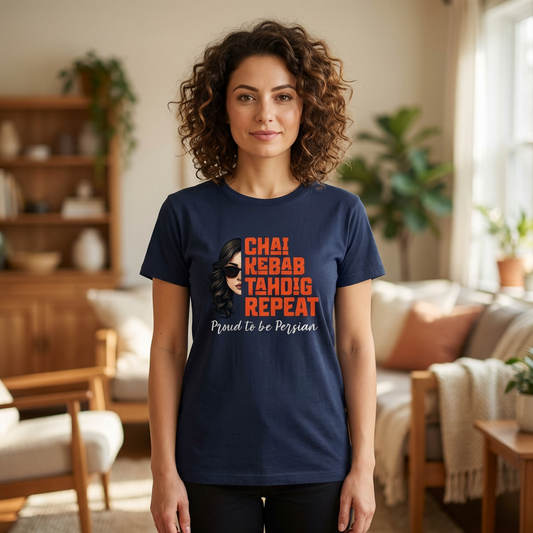 Persian Pride Shirt | Chai Kebab Tahdig Tee | Funny Iranian Heritage Gift