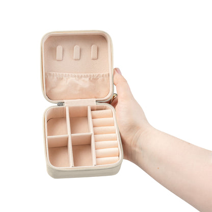 Jewelry Travel Case — 'Best Mom in the World' Compact Organizer