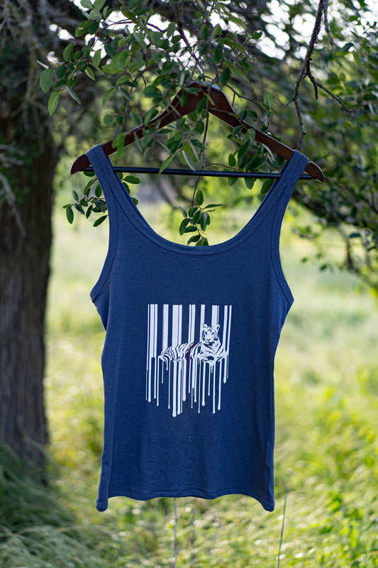 Tiger Iron-On | Bold Wild Cat Art Transfer for Clothing & Accessories | Fierce Wearable Art Gift for Animal Lovers