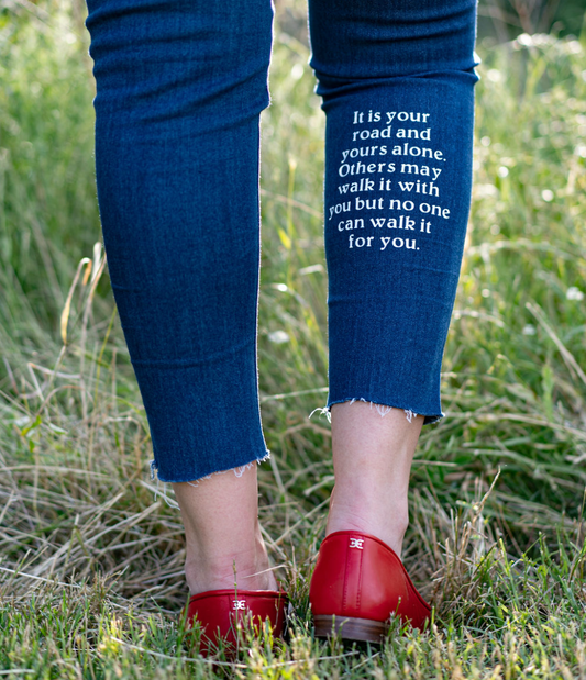 Quote Iron-On | Bold Quote for Clothing & Accessories | Fierce Wearable Art Gift for Animal Lovers