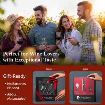 Premium Wine Bottle Opener Set - Wine Accessories Set