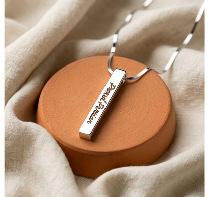Personalized Laser-Engraved Jewelry | Custom Name, Date & Coordinate Pieces