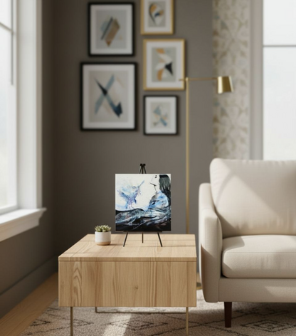 Sovereign | Mixed Media Resin Artwork  | Original Painting