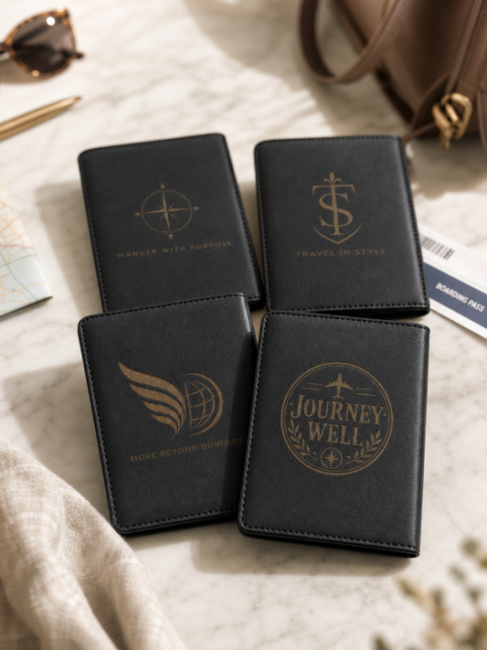 Personalized Passport Cover - Set of 5