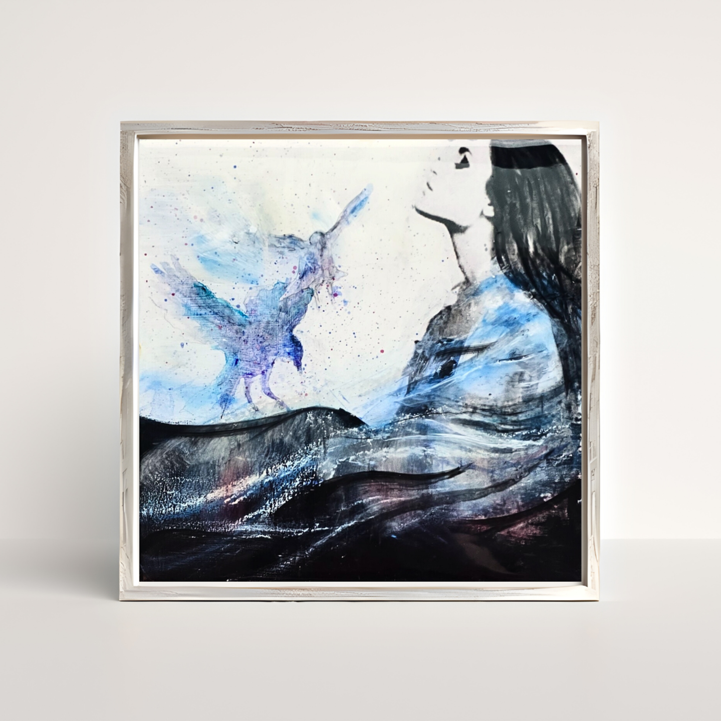 Sovereign | Mixed Media Resin Artwork  | Original Painting