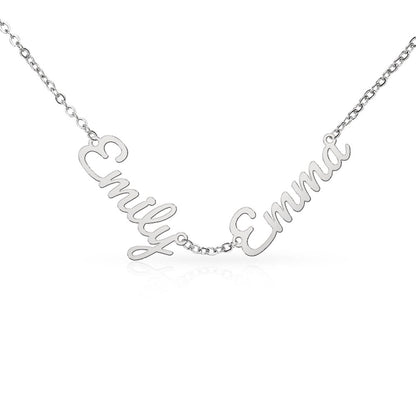 Personalized Multiple Name Necklace