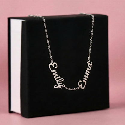 Personalized Multiple Name Necklace
