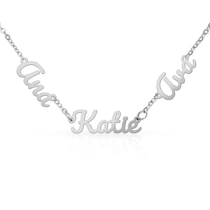 Personalized Multiple Name Necklace