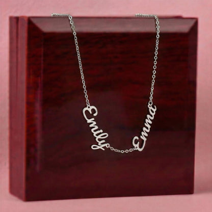Personalized Multiple Name Necklace