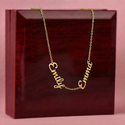 Personalized Multiple Name Necklace