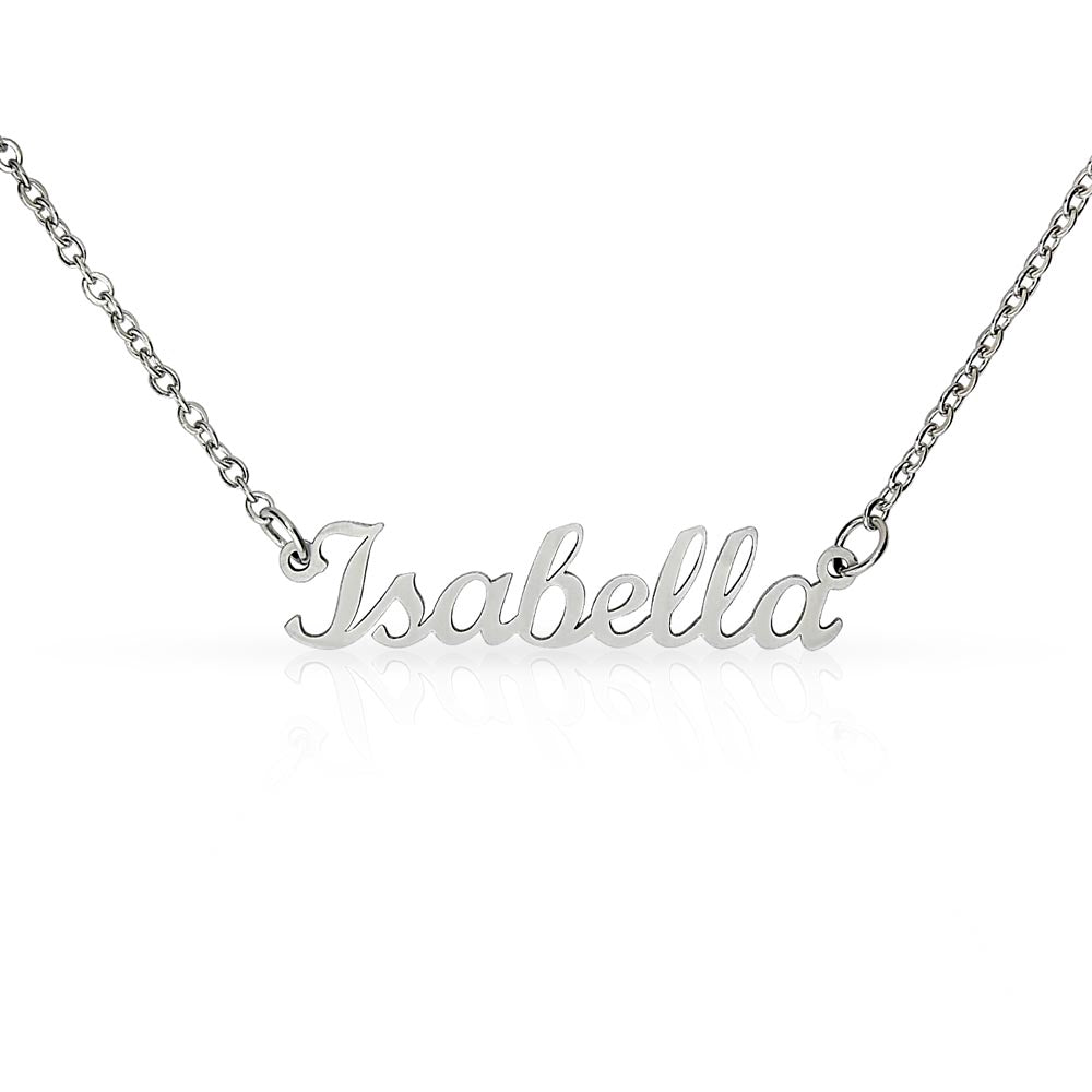 One Name Pendant Necklace