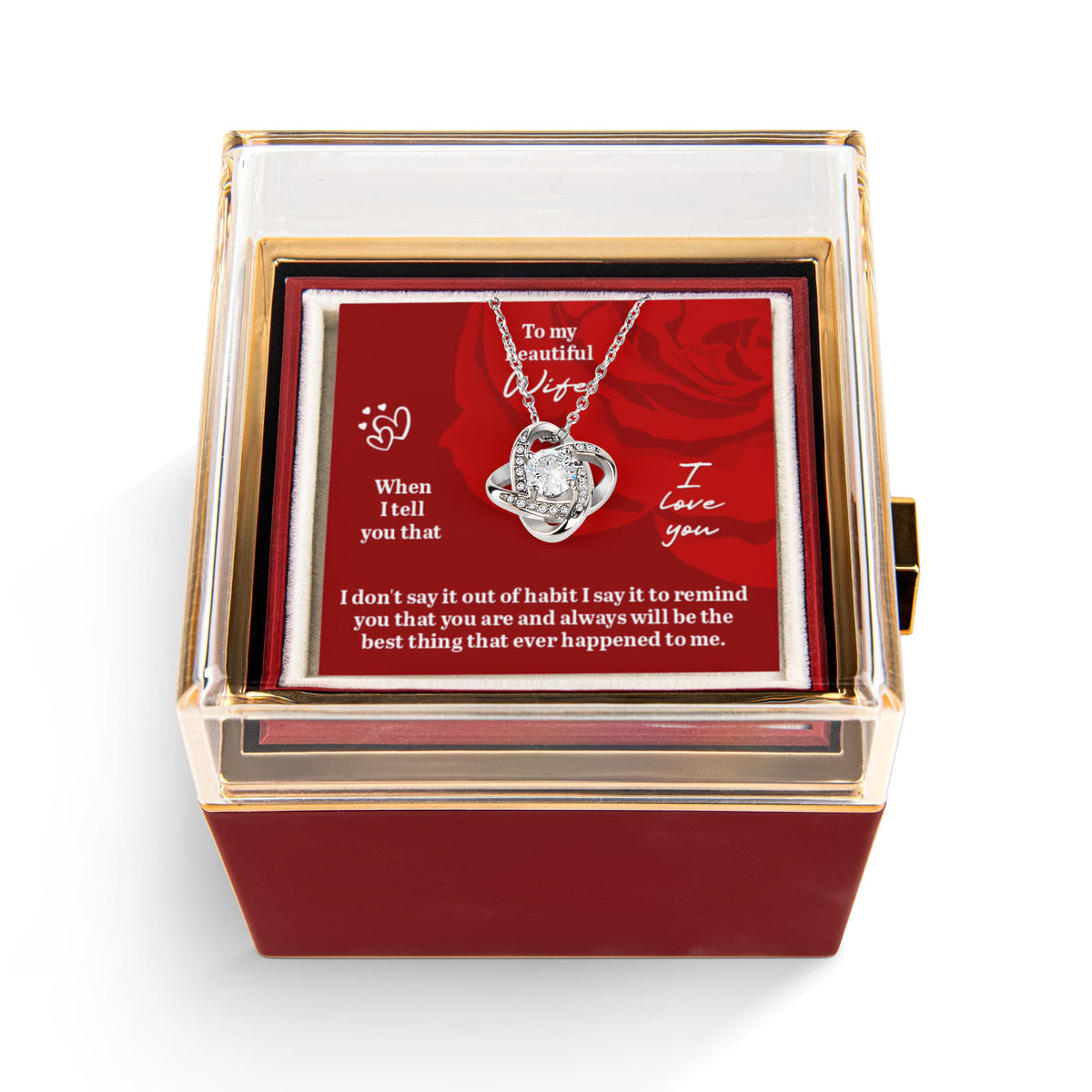 To My Wife LOVE Necklace