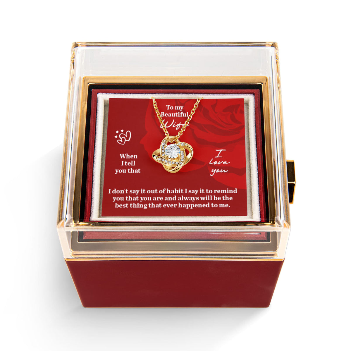 To My Wife LOVE Necklace