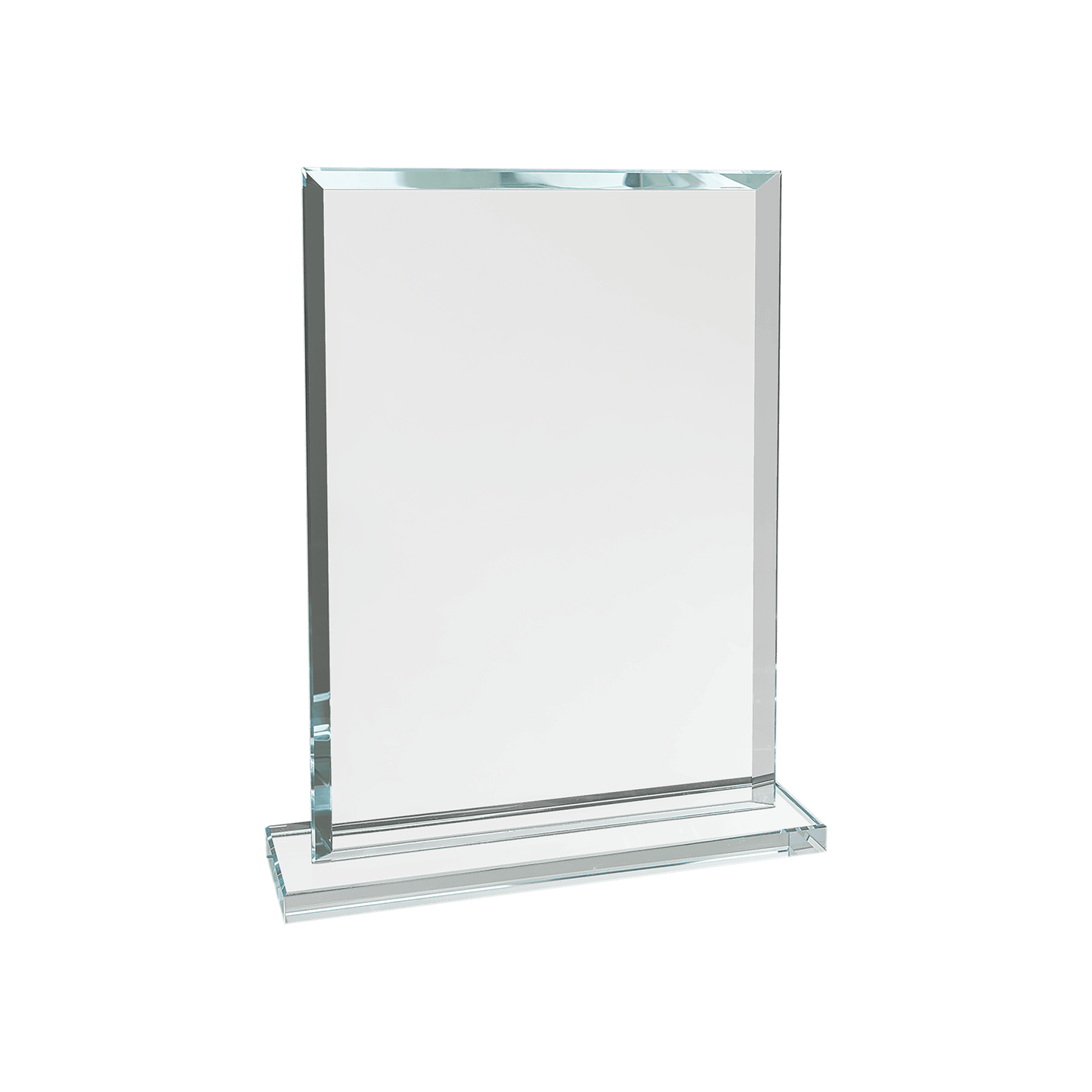 Engraved Rectangle Glass Award – Personalized Corporate, Employee or Recognition Trophy